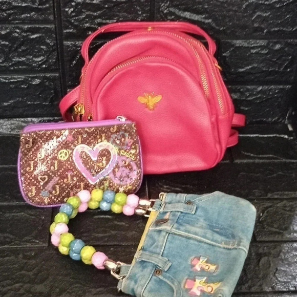 Girl Backpack And Hand Bag Bundle Of 3 - Picture 1 of 12